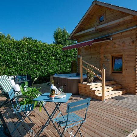 Chalet & Spa Sur La Cote Fleurie Auberville Exteriör bild