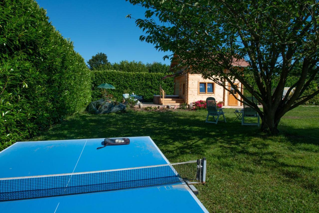 Chalet & Spa Sur La Cote Fleurie Auberville Exteriör bild