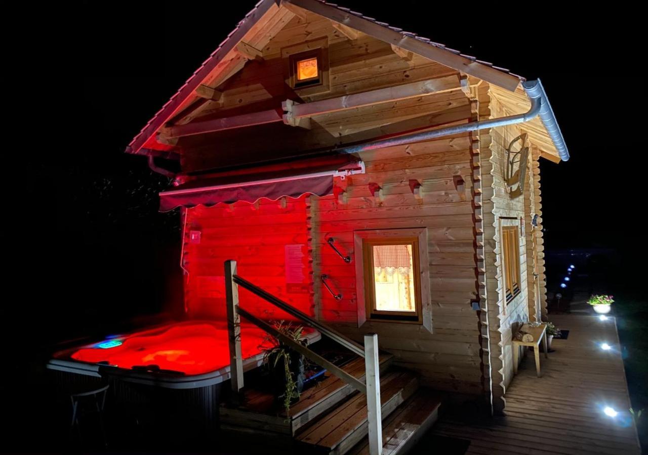 Chalet & Spa Sur La Cote Fleurie Auberville Exteriör bild